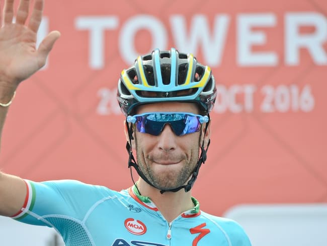 Vincenzo Nibali estuvo con el Astana en su primer ciclo durante los años 2013 y 2016.