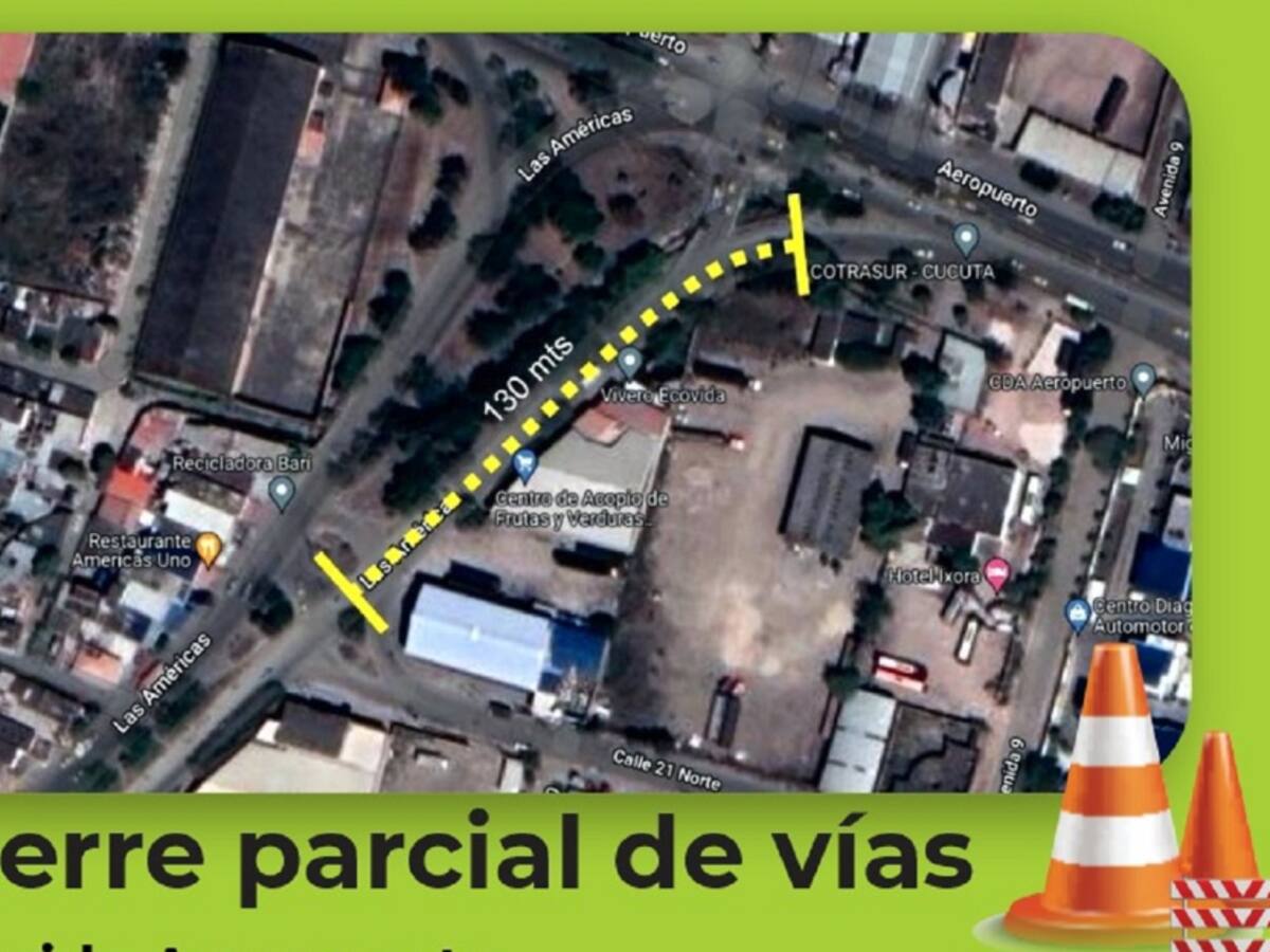 Alcaldía iniciará proyecto de una sola vía de entrada al barrio Aeropuerto