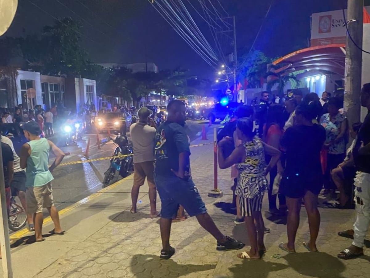 Hombre fue asesinado por sicarios en las afueras de la Universidad San Buenaventura, en Cartagena
