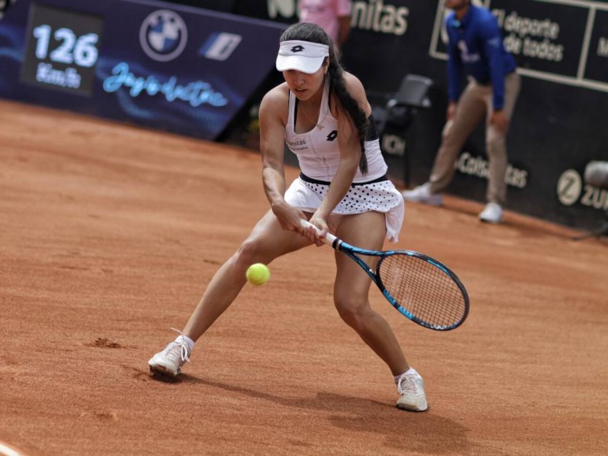 María Camila Osorio cae en semifinales del WTA 250 de Bogotá