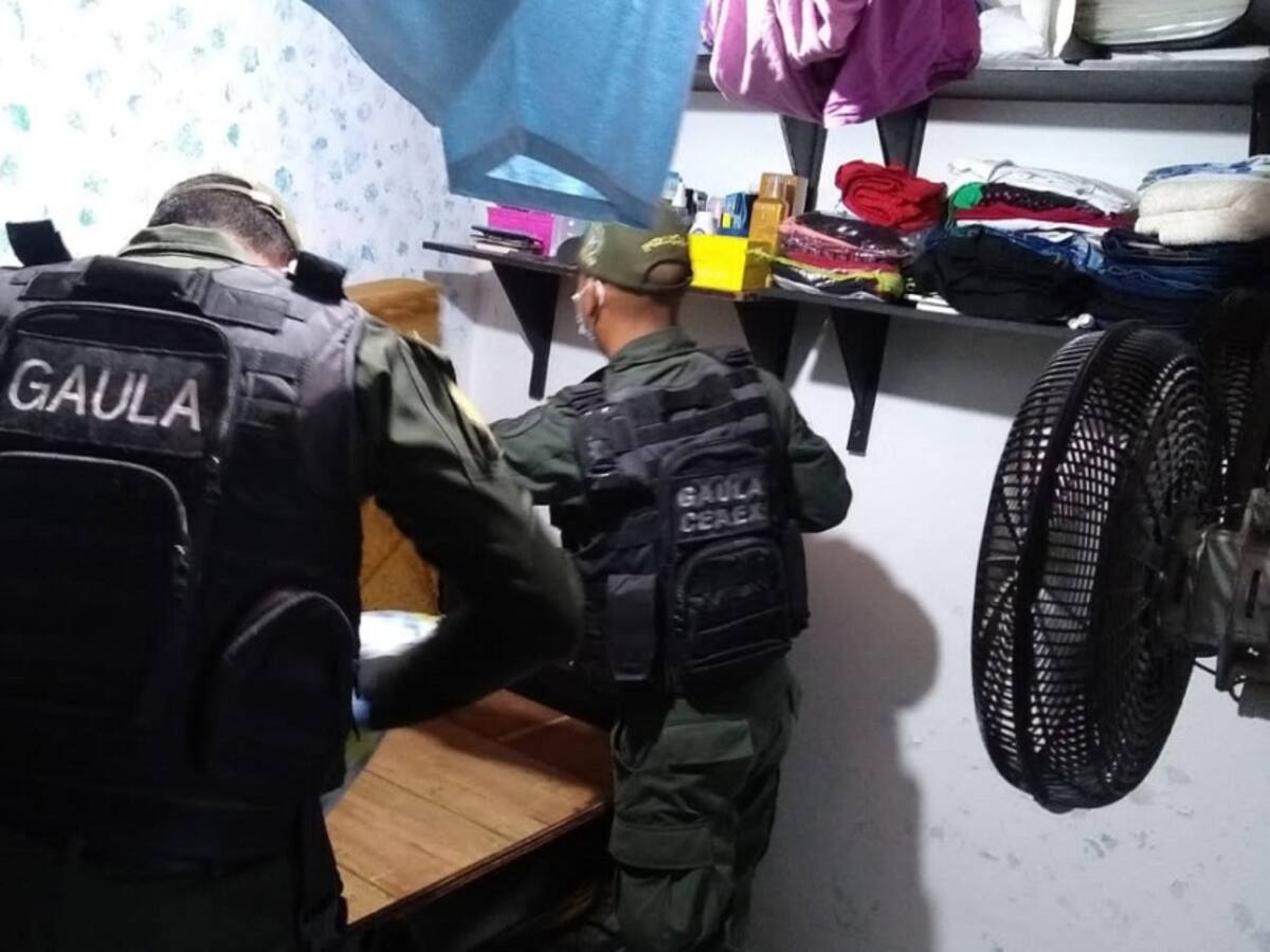 Gaula allanó cárcel Modelo de Barranquilla por extorsiones