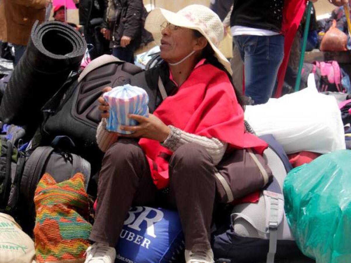 Familias indígenas Awá se desplazan por temor a enfrentamientos en Nariño