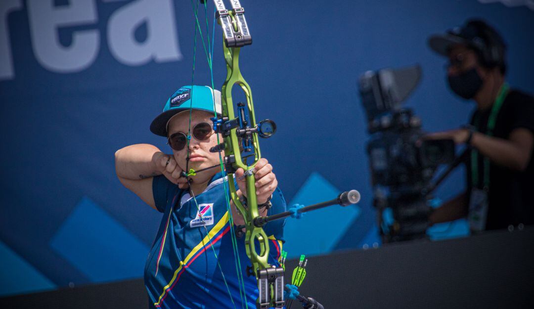 Nora Valdez gana la medalla de oro en Copa del Mundo de tiro con arco