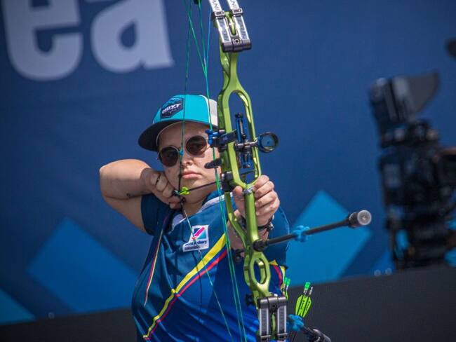 Nora Valdez gana la medalla de oro en Copa del Mundo de tiro con arco