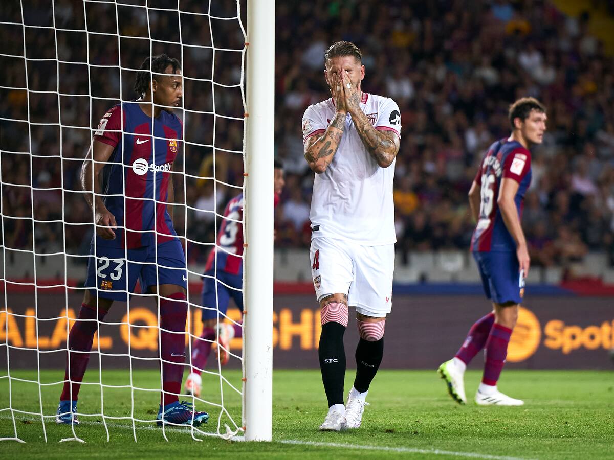 Video: Sergio Ramos le entrega la victoria al Barcelona sobre el Sevilla con un autogol
