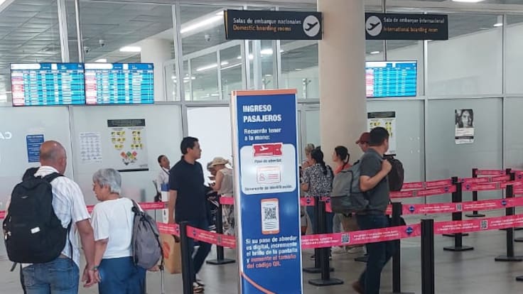 Continúan las quejas por las altas temperaturas al interior del aeropuerto de Santa Marta