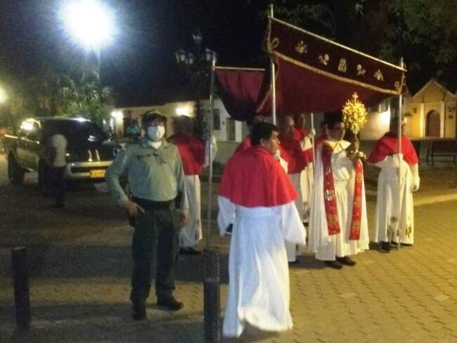 Semana Santa en Mompox paso de estar en la iglesia a las calles