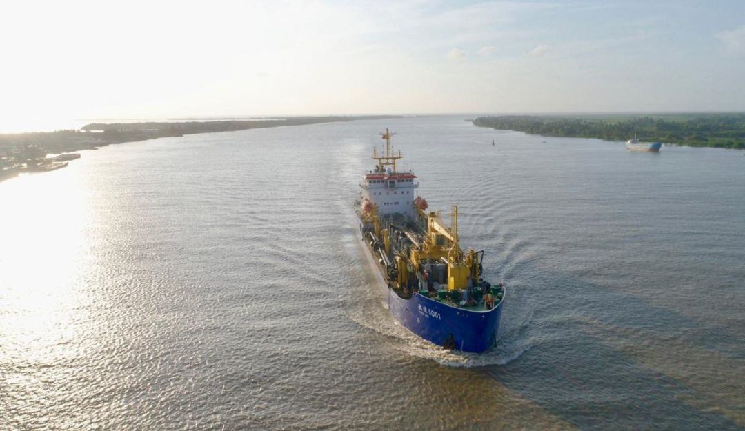 Navegabilidad sobre el río Magdalena