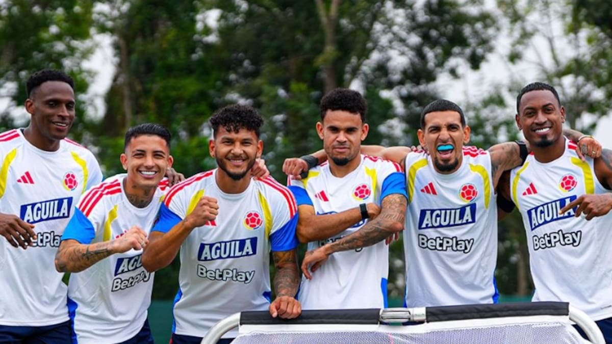 Susto en concentración de Selección Colombia: jugador sufrió un golpe en el entrenamiento