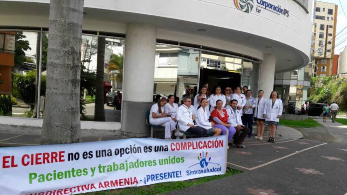 Se levantó el paro de médicos y enfermeras de Cafesalud en Armenia