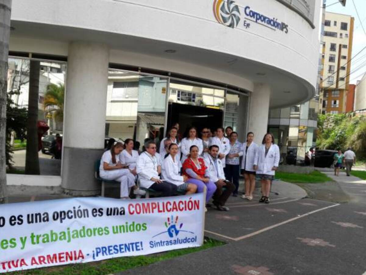 Se levantó el paro de médicos y enfermeras de Cafesalud en Armenia