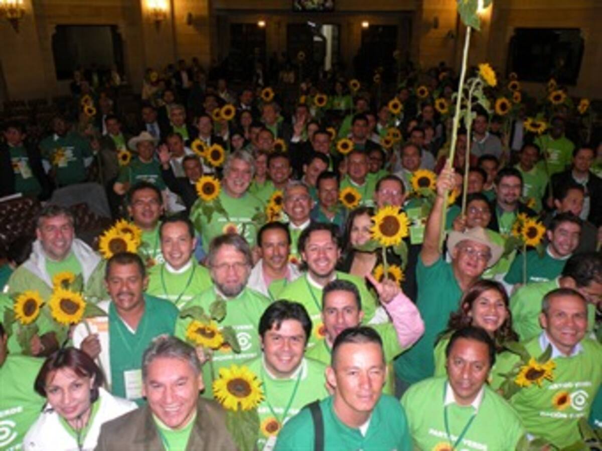 Se creó el Partido Verde, con Garzón, Mockus y Peñalosa