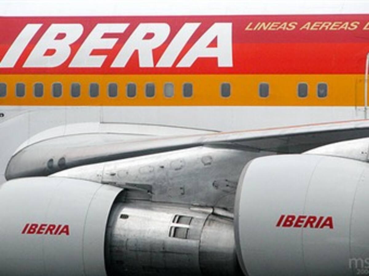 Huelga de funcionarios de Iberia no afecta a pasajeros colombianos