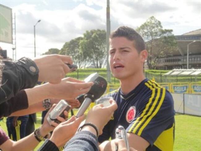 James Rodríguez confía en que Colombia jugará mejor ante Ecuador