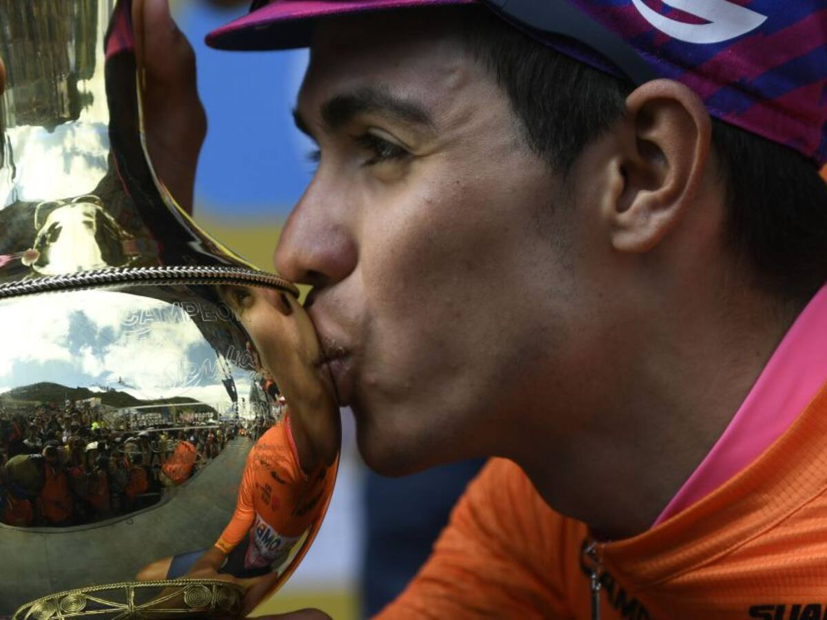 Sergio Higuita: "Estoy muy feliz, es la primera general que gano"