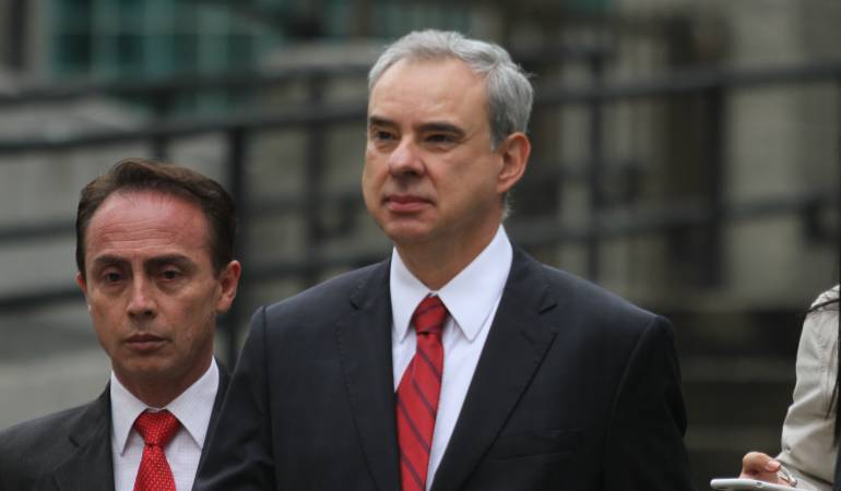 Expresidente de la Corte Constitucional Rodrigo Escobar Gil, citado en el marco de la investigación que se adelanta por la presunta entrega de 500 millones de pesos al magistrado Jorge Ignacio Pretelt Chajub.