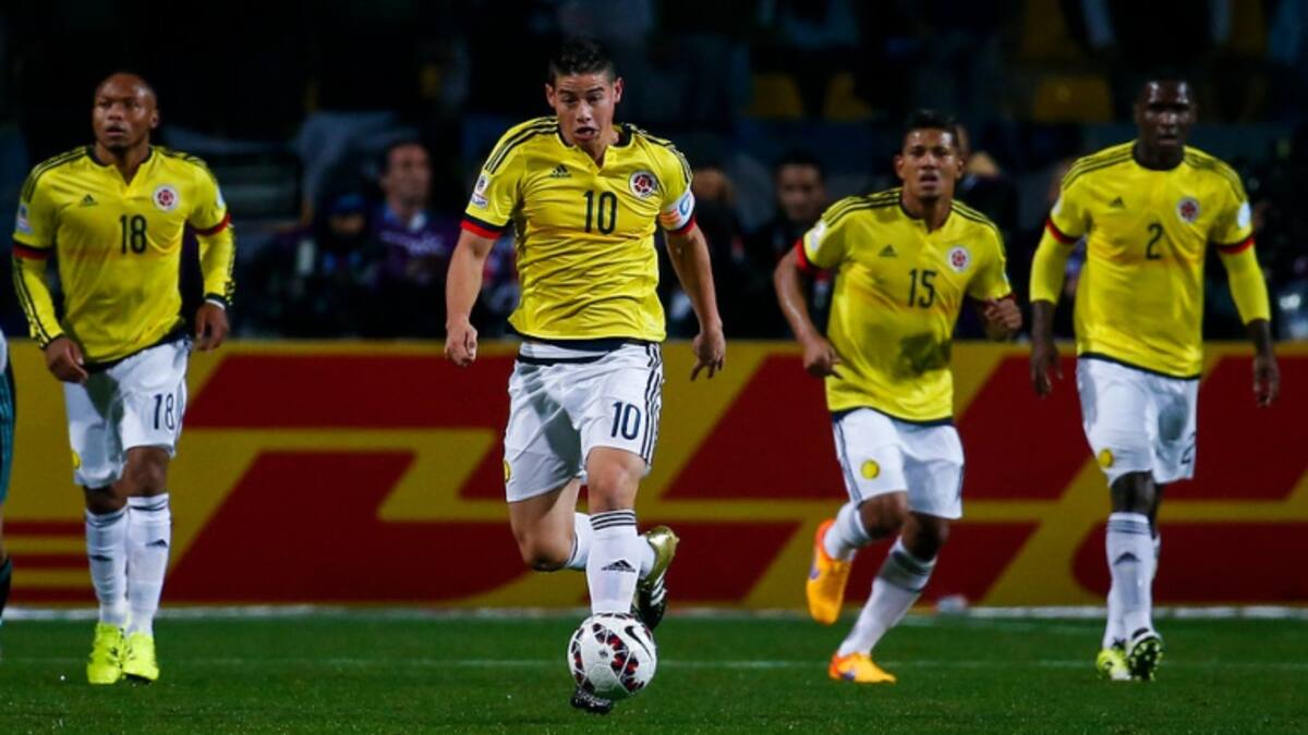 Colombia cae un puesto en la clasificación de la FIFA