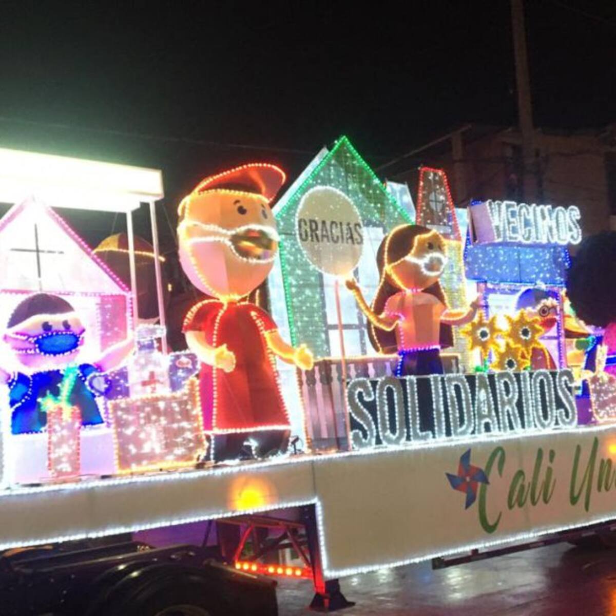 Se inicia una acción preventiva por contrato del alumbrado navideño en Cali