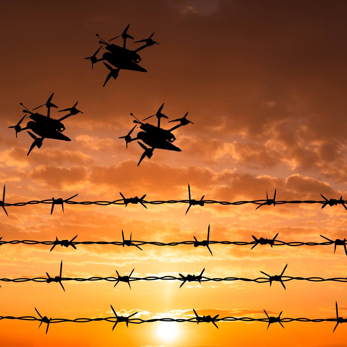 Ataque ucraniano con 370 drones a centros logísticos en Rusia dejó un saldo de 8 muertos