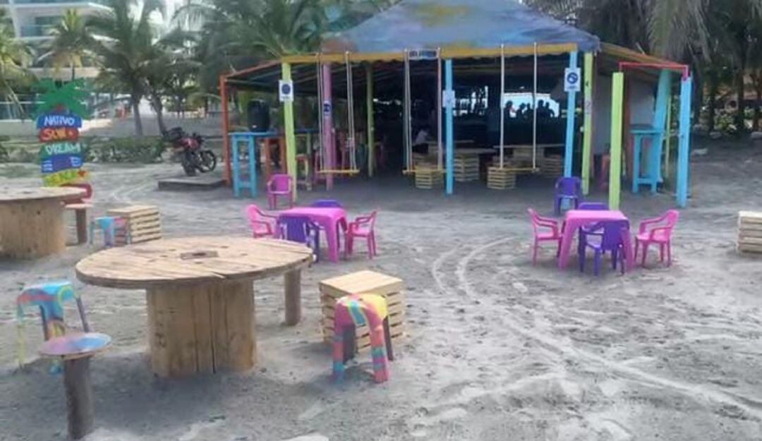 Restaurante Bar Nativo logró ser construido en zona de bajamar