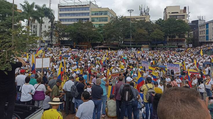 Sargento viceprimero Jorge Trujillo de la asociación de veteranos de la Fuerza Pública