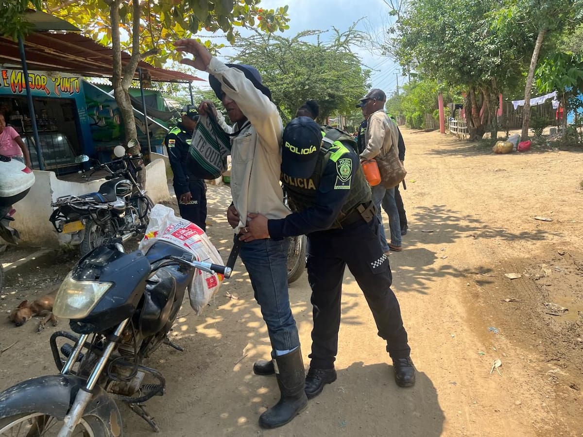 Policía de Bolívar realizó intervención preventiva en tres barrios de María La Baja