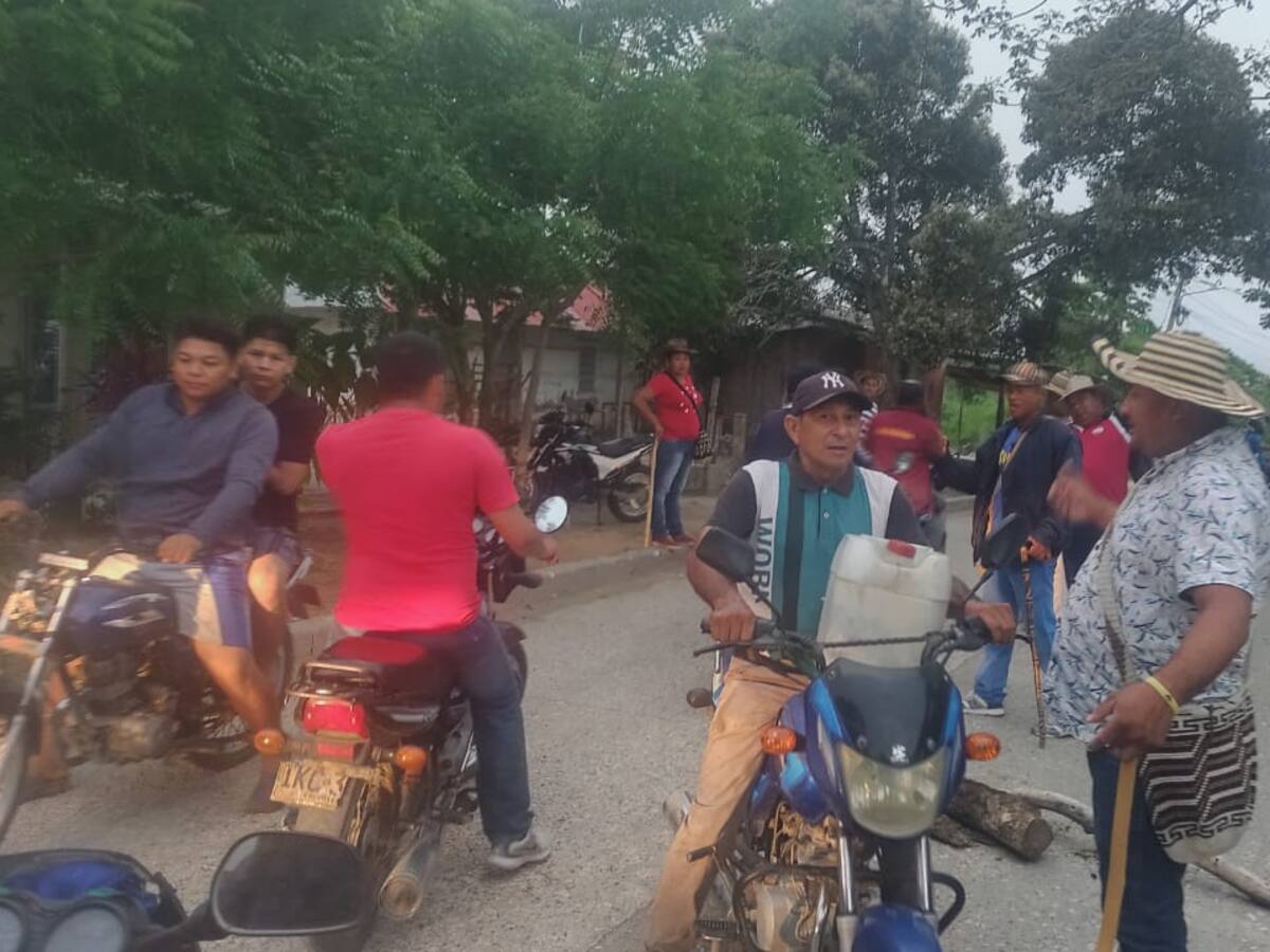 Comunidades indígenas de Sincelejo protestan por falta de agua potable y buenas vías