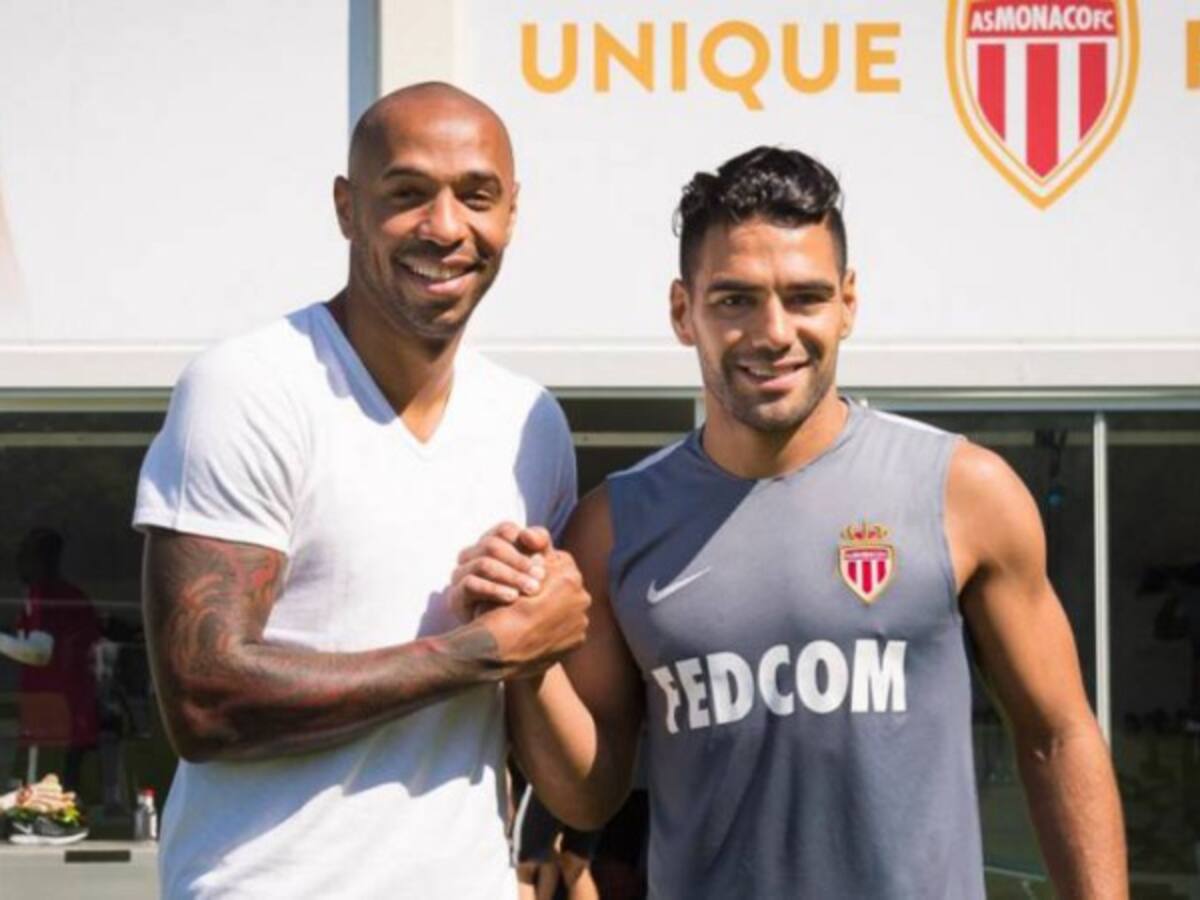 Oficial: Thierry Henry dirigirá a Falcao en el Mónaco