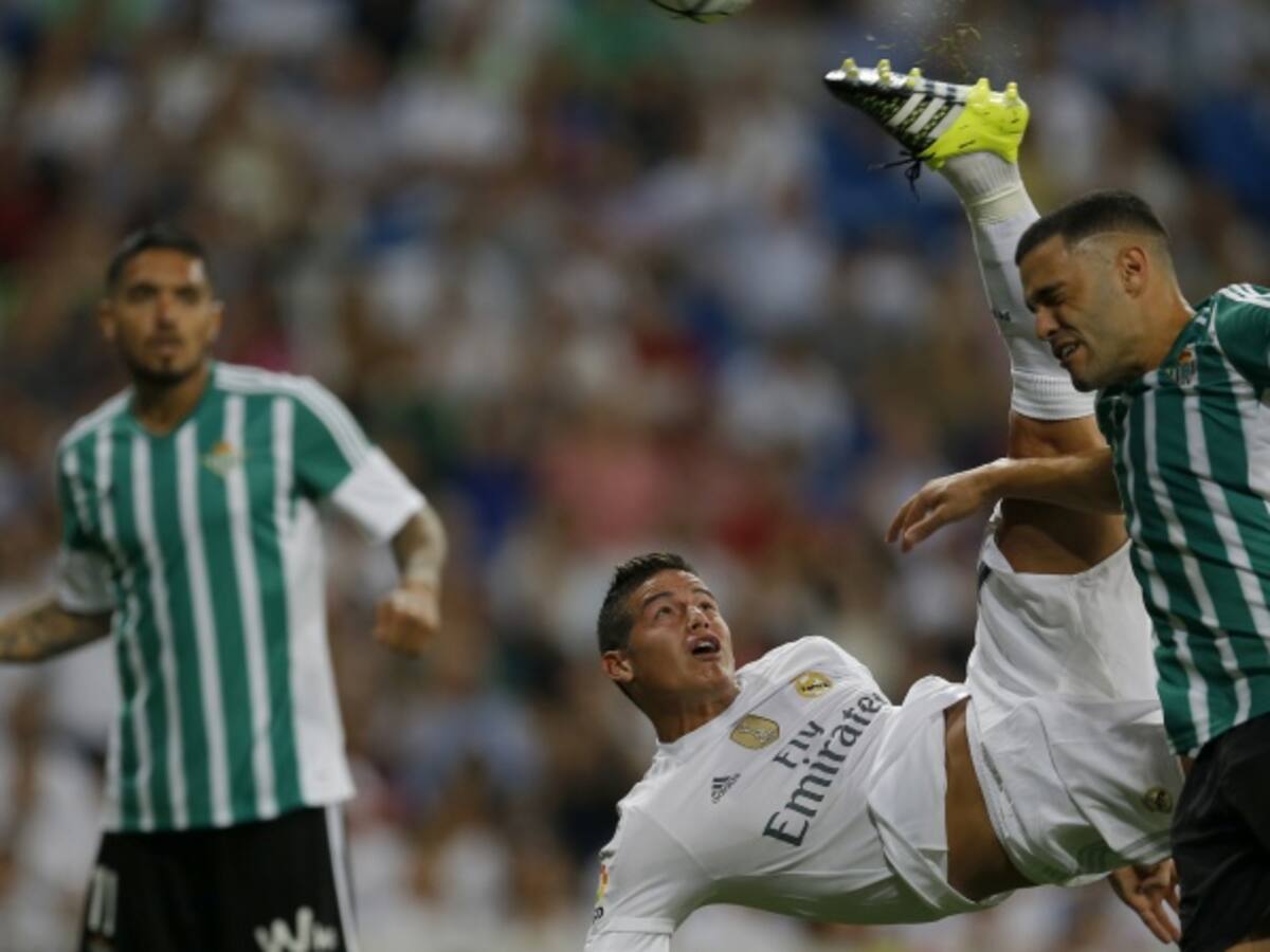 Gol de James, elegido el mejor de la temporada en Liga Española