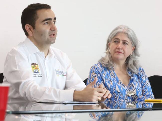 El Gobernador de Bolívar, Vicente Blel, se reunió con la ministra de Vivienda, Catalina Velasco, para priorizar dos proyectos