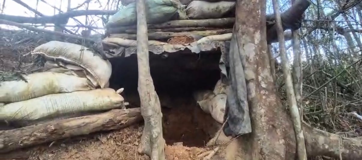 Búnker del ELN en el Catatumbo