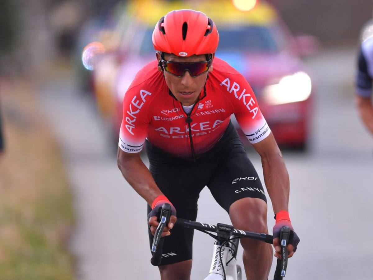 Nairo Quintana vuelve a entrenamientos tras el accidente de tránsito