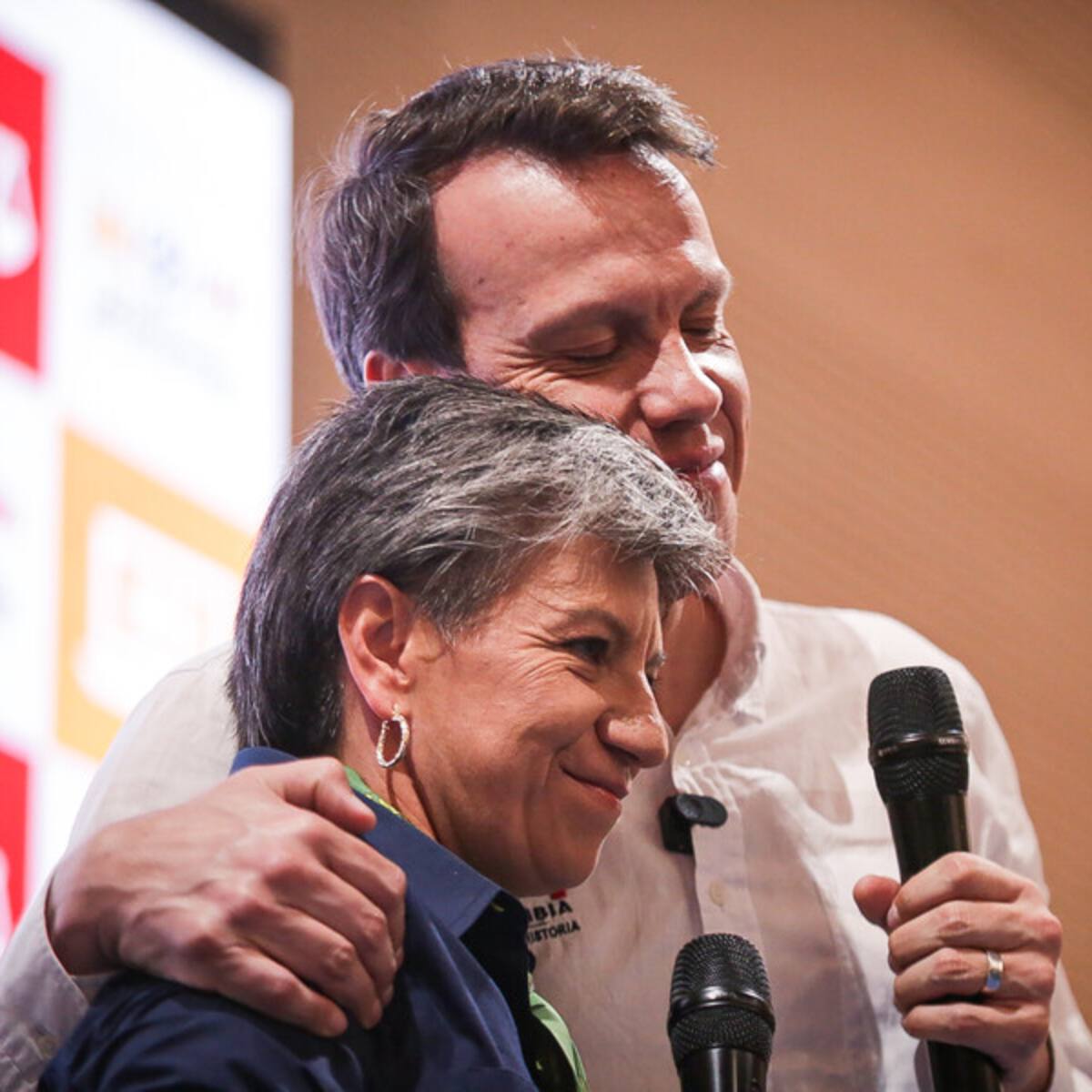 Claudia López se reunió con Leonardo Huerta para definir quién será su fórmula vicepresidencial