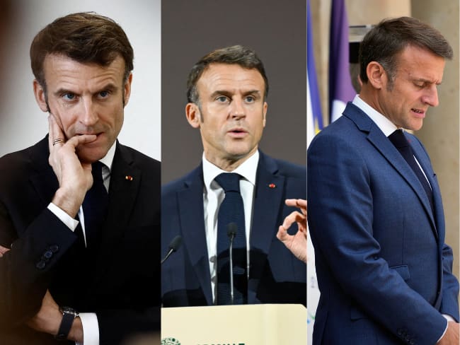 El presidente francés, Emmanuel Macron, se expone a una gran derrota en las elecciones legislativas.
(Foto: Getty / Caracol Radio )