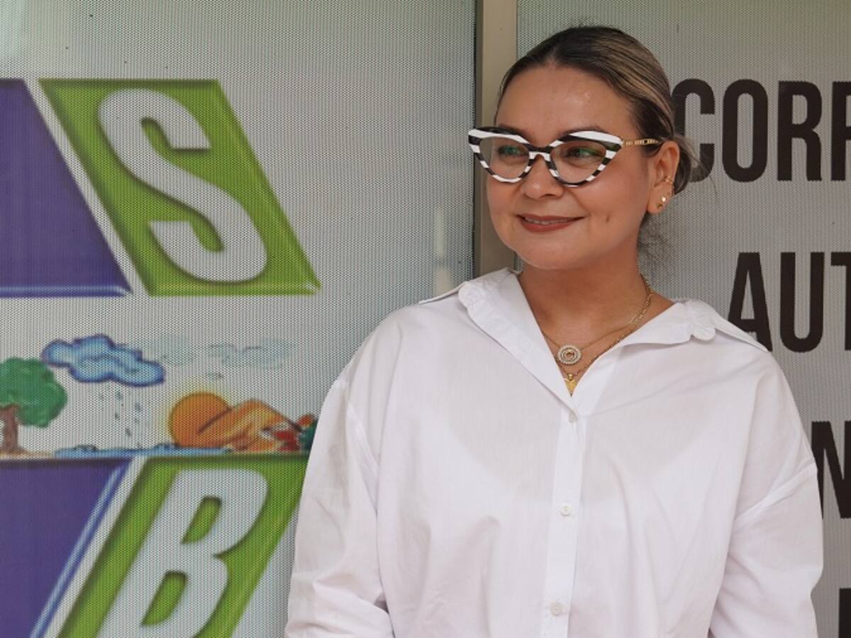 Claudia Caballero, primera directora general de la Corporación Autónoma del Sur de Bolívar