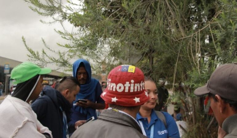 Caminantes Venezolanos.