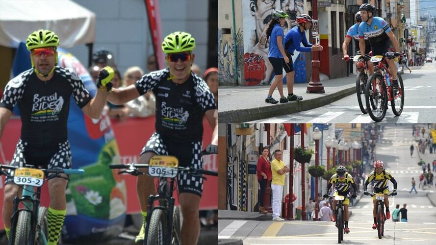 Delincuentes hurtaron las bicicletas a dos competidores de la carrera mundial Las Leyendas de El Dorado, que se corre por las trochas de Caldas. Foto: Adrian Rodríguez (W Radio)