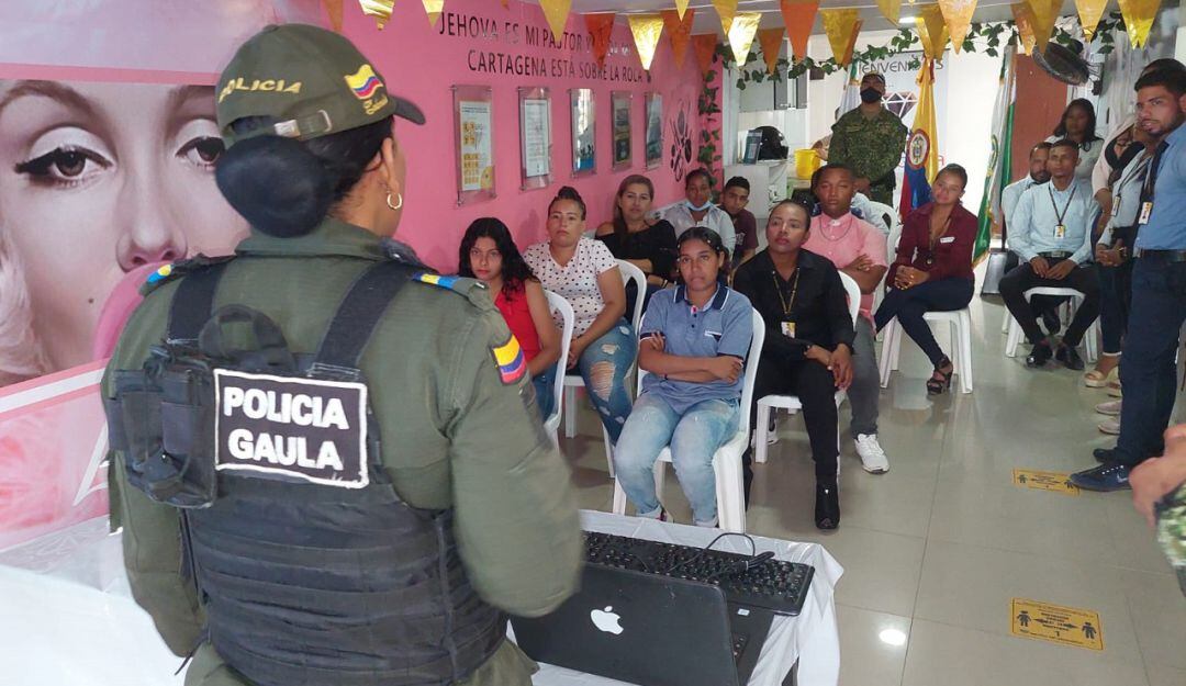 Se capacitaron 60 personas quienes recibieron recomendaciones que permitirán identificar las modalidades de extorsión más frecuentes