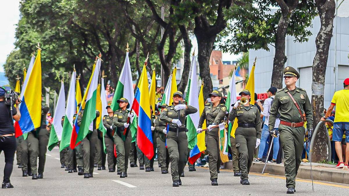 Así se vivió la celebración del 20 de julio en Bucaramanga