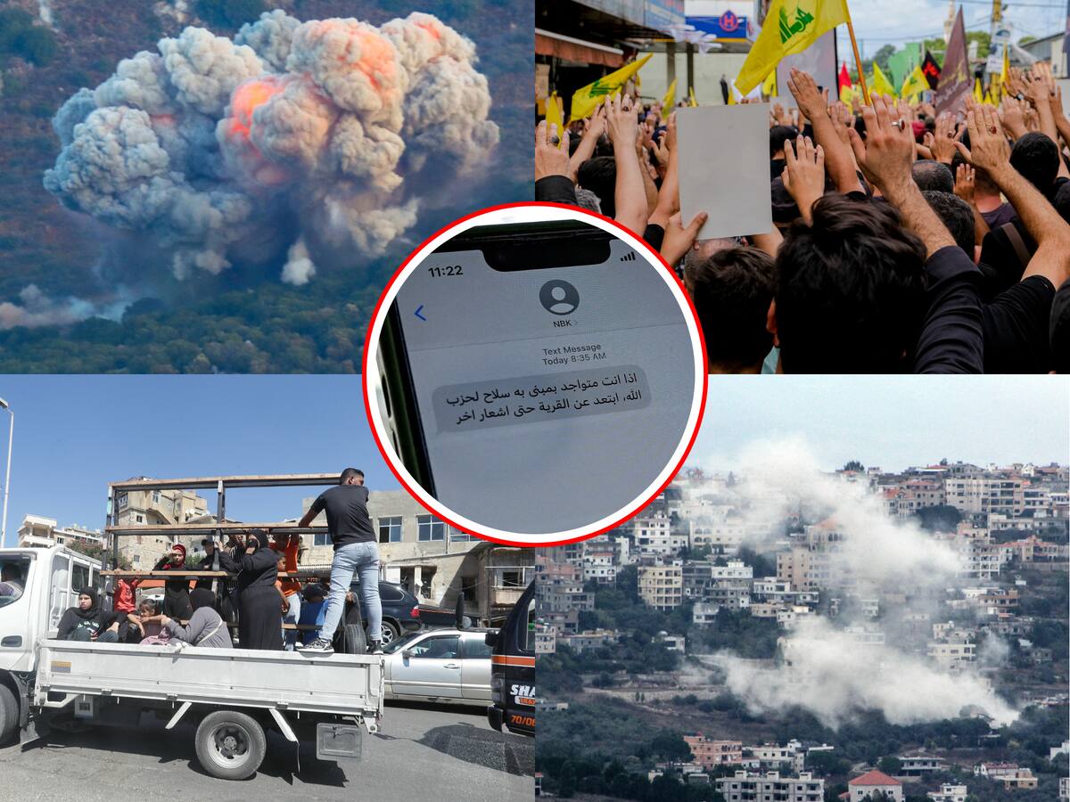 Israel lanzó más de 300 ataques sobre suelo libanés dejando al menos 100 muertos