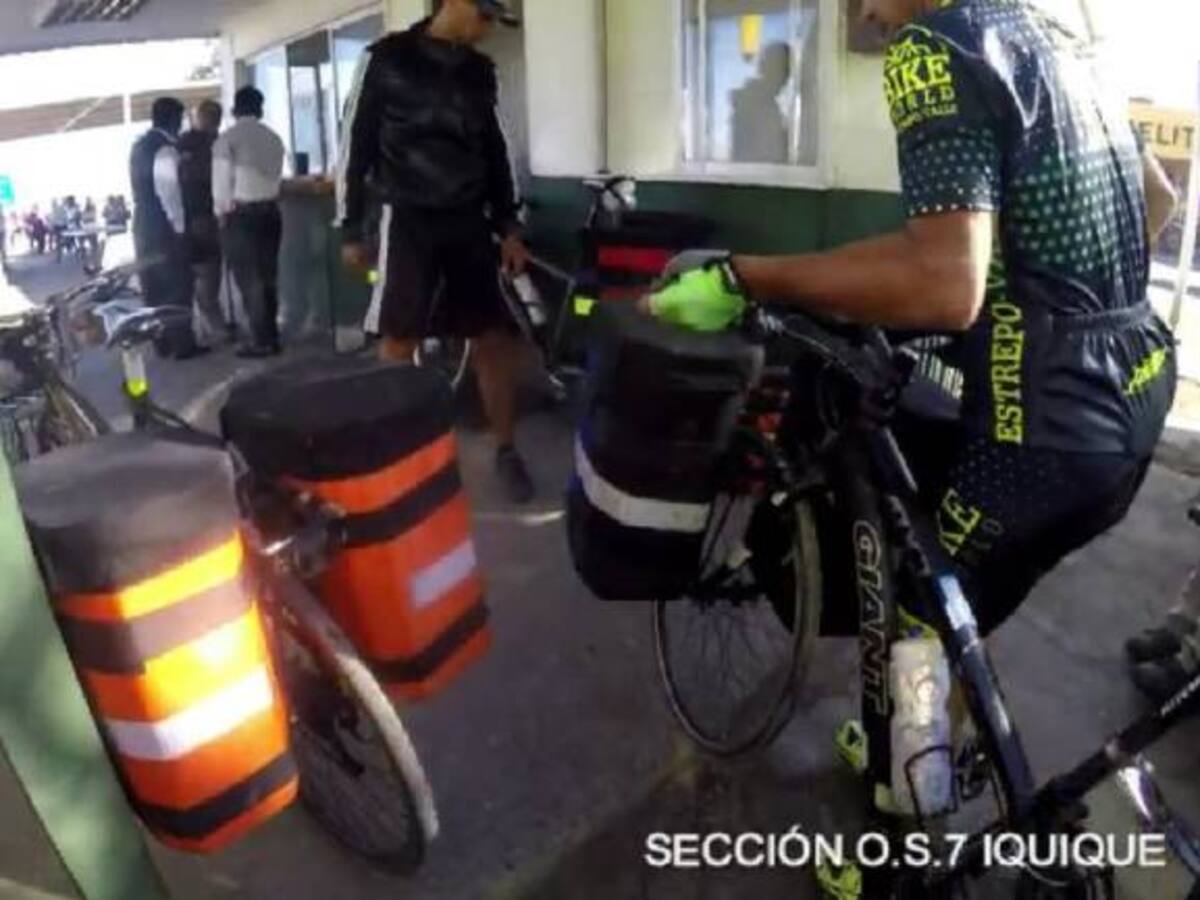 Capturan en Chile ciclistas colombianos que sacaban marihuana desde Cali
