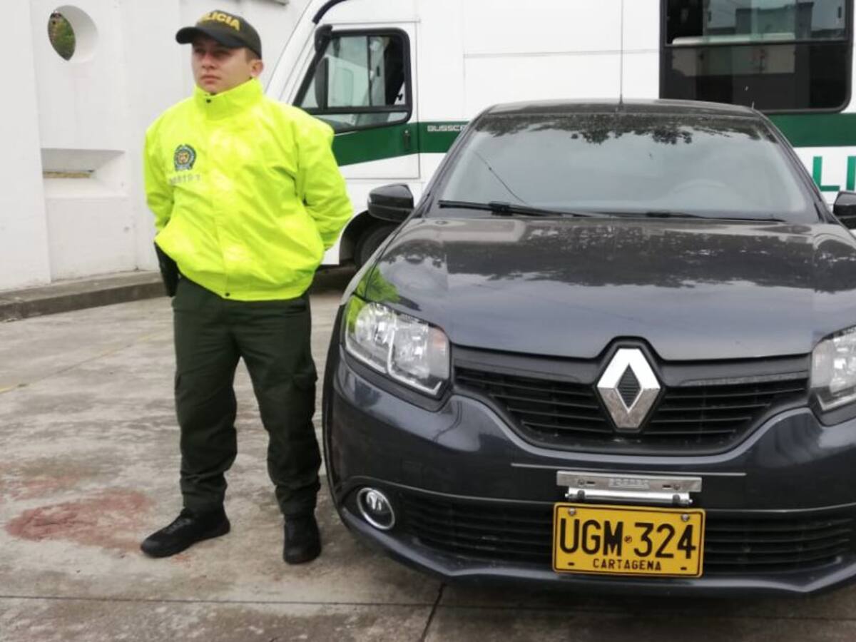 La Policía en Caldas recuperó tres carros que habían sido hurtados