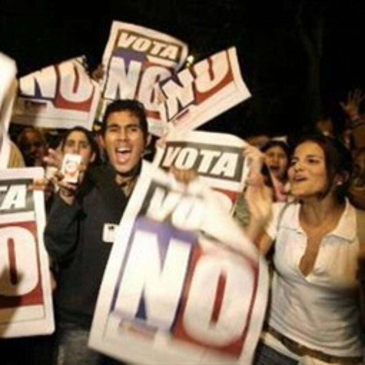 La oposición venezolana unida otra vez bajo el lema del 'no' a Chávez