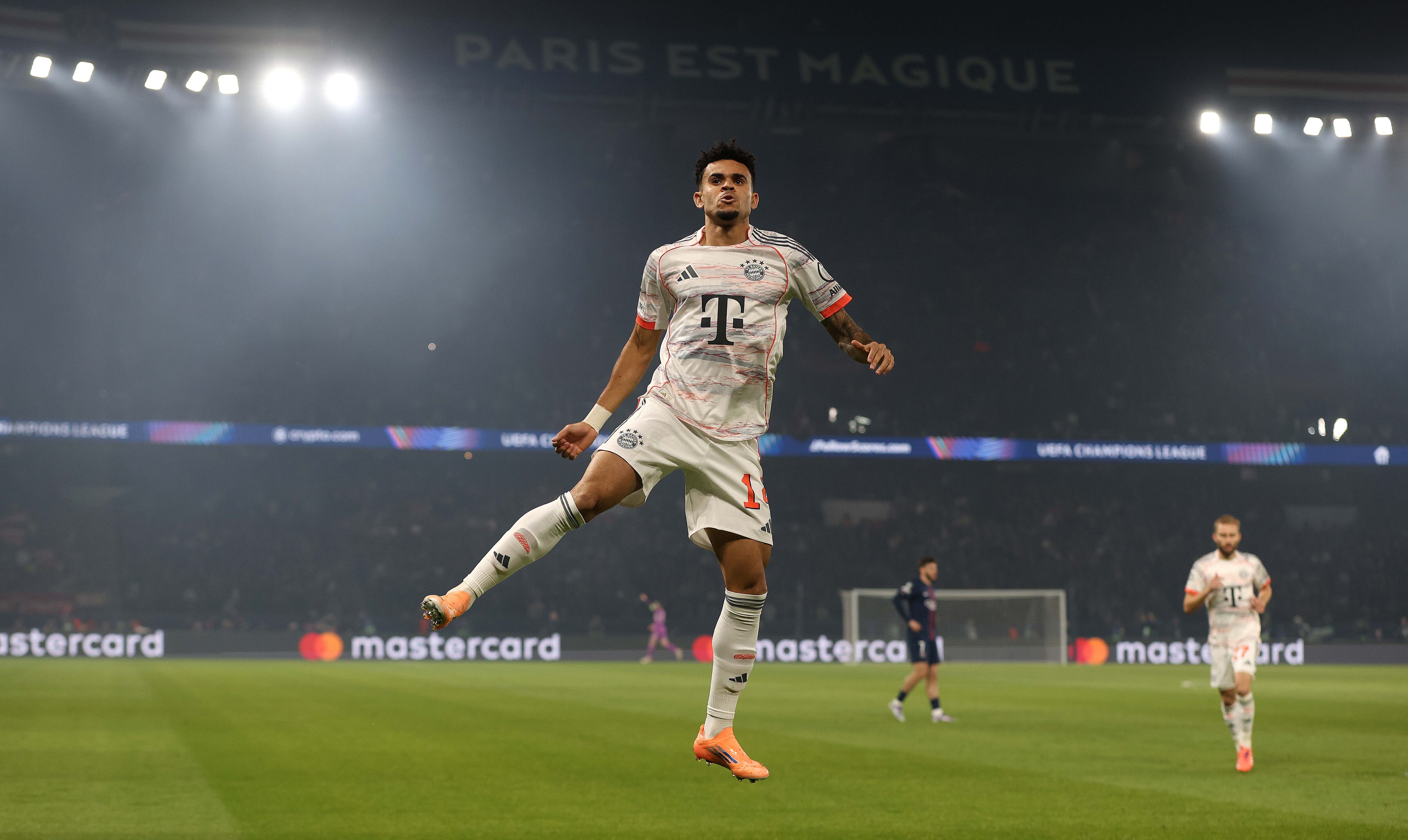Tabla de goleadores de la Champions League: así quedó Luis Díaz tras su doblete al PSG. (Photo by Crystal Pix/MB Media/Getty Images)