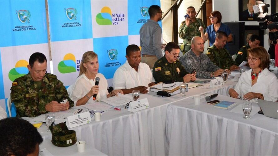 La gobernadora Dilian Francisca Toro manifestó que brindarán protección inmediata a los líderes sociales que así lo requieran. Foto: Gobernación del Valle