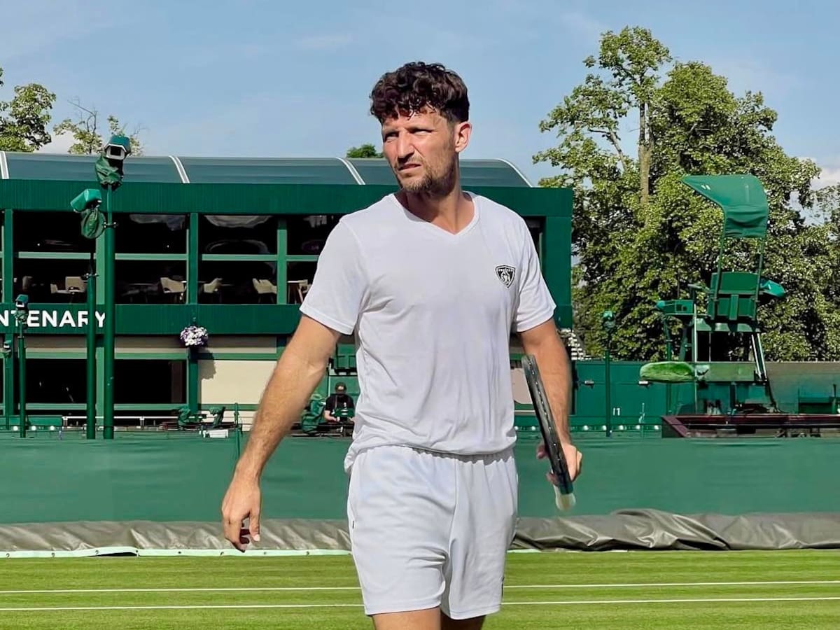 Nicolás Barrientos perdió ante Skupski y Salisbury en segunda ronda, y se despide de Wimbledon 2025