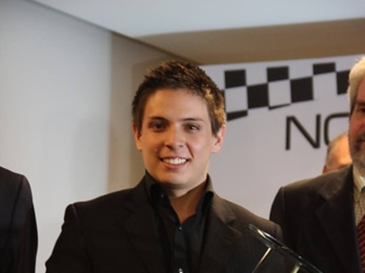 Gabby Chaves fue elegido como el piloto del año