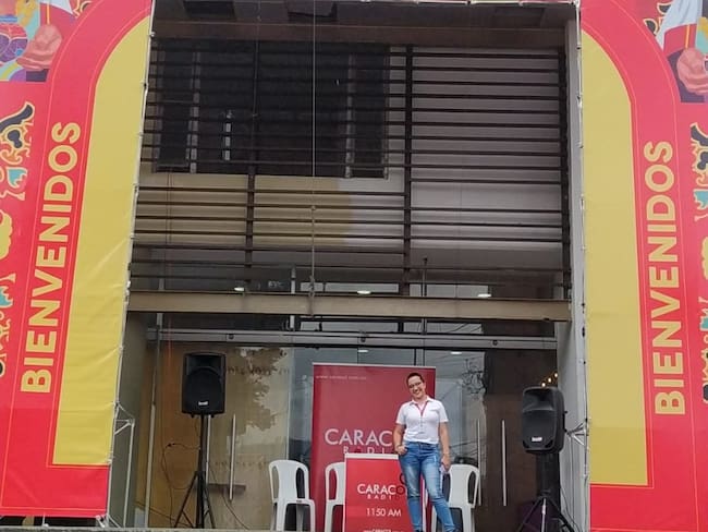 Caracol Radio desde la Exposición Artesanal de Armenia 2024. Foto: Caracol Radio