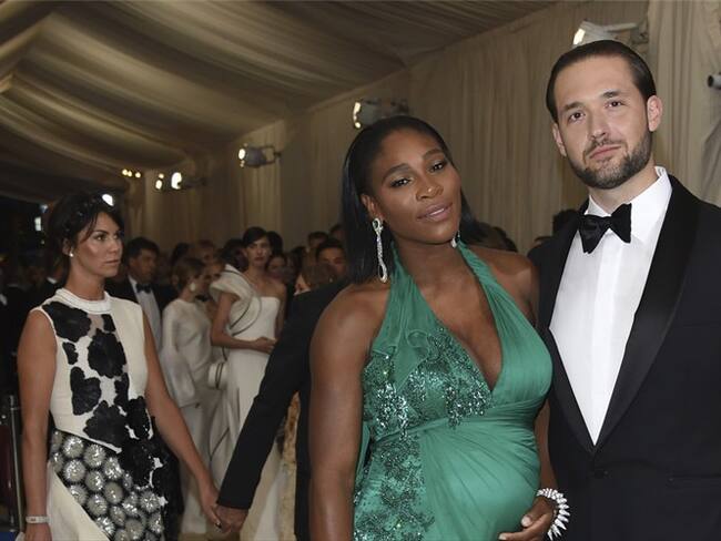 Serena Williams y Alexis Ohanian. Foto: Associated Press - AP