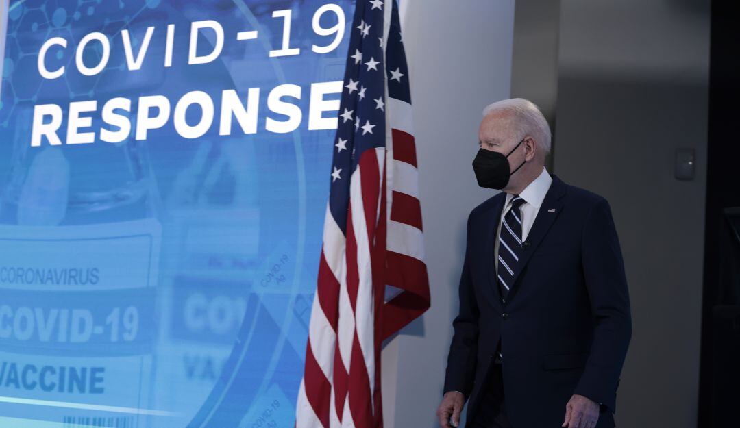 Biden desplegará militares en seis estados por crisis de contagios COVID-19
